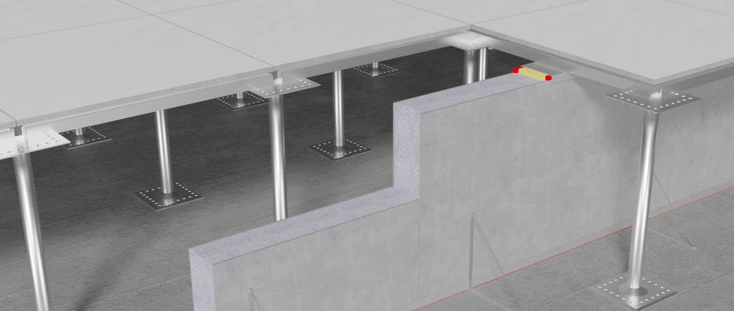 Specwall provides solution for fire breaks under raised access floors